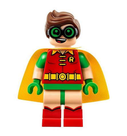 Robin Lego -compatible Minifigure - Batman Robin Mini