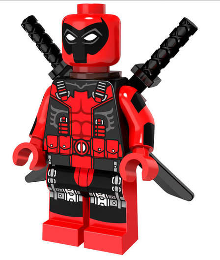 Deadpool Lego -compatible Minifigure - Deapool Mini