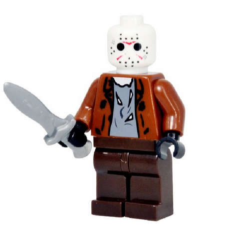 Jason Voorhees Lego -compatible Minifigure
