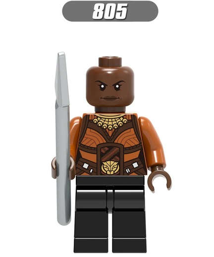 Marvel Okoye Lego -compatible Minifigure