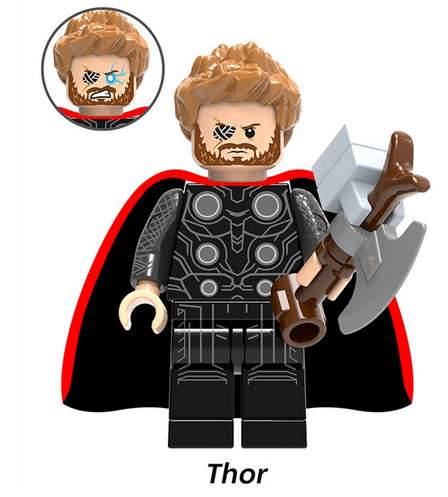 Marvel Thor Lego -compatible Minifigure Marvel Lego -compatible Mini Figure