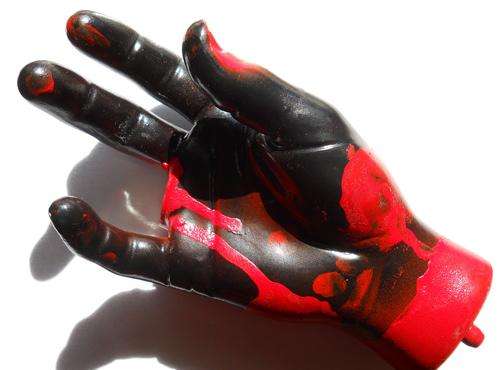 Bloody Chopped-off Hand.