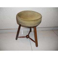 Vintage Stinkwood Stool. Still in Very Good Condition @@@ R1 start!