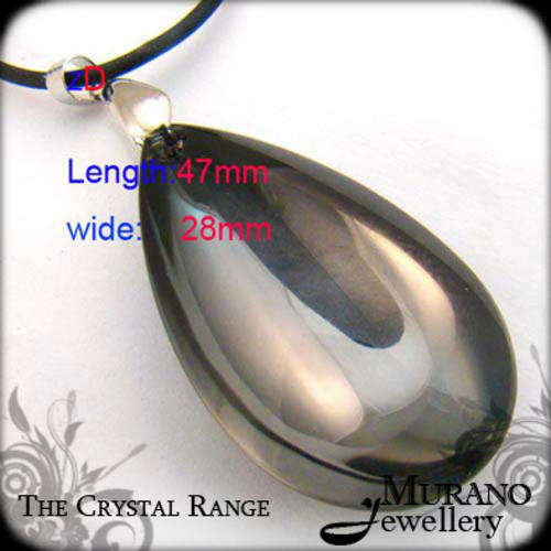 CRYSTAL Charm PENDANT & Free Gift Necklace