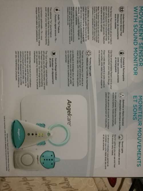 Angelcare - Movement & Sound Monitor