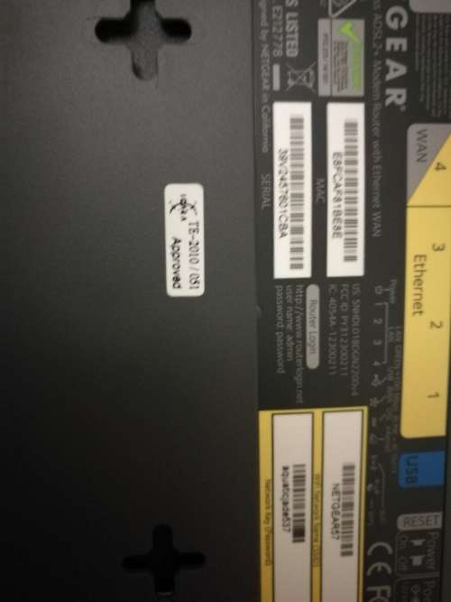 Netgear N300 Wireless ADSL2+ Modem Router DGN2200
