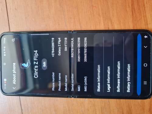 Samsung Galaxy Z Flip4 (CHEAPEST ON bob)