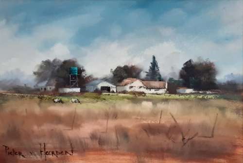 PIETER VAN HEERDEN  - Green Water Tank