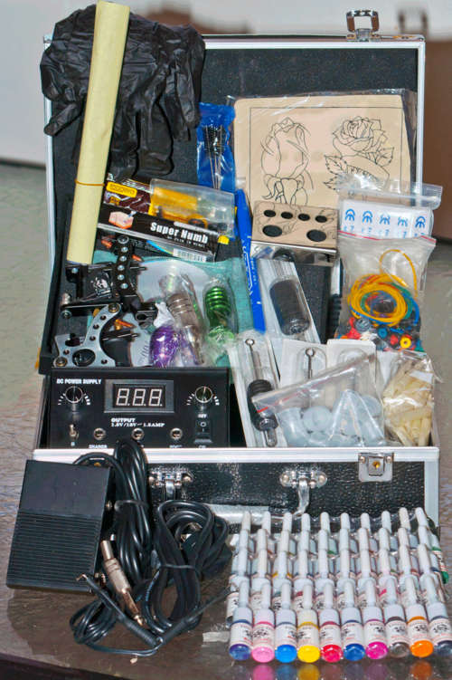 Professional 2 Machine Kit with Locking Carrying Case-S