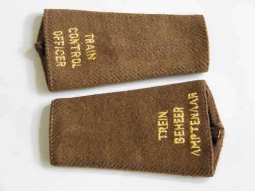 Train Control Officer/Trein Beheer Amptenaar slip ons - as per photo