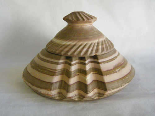 Hand carved stone bowl with lid - @ CRAZY R1 start