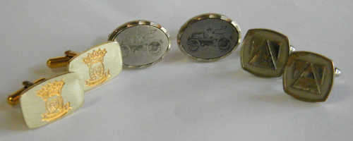 3 Pairs of cufflinks - as per photo
