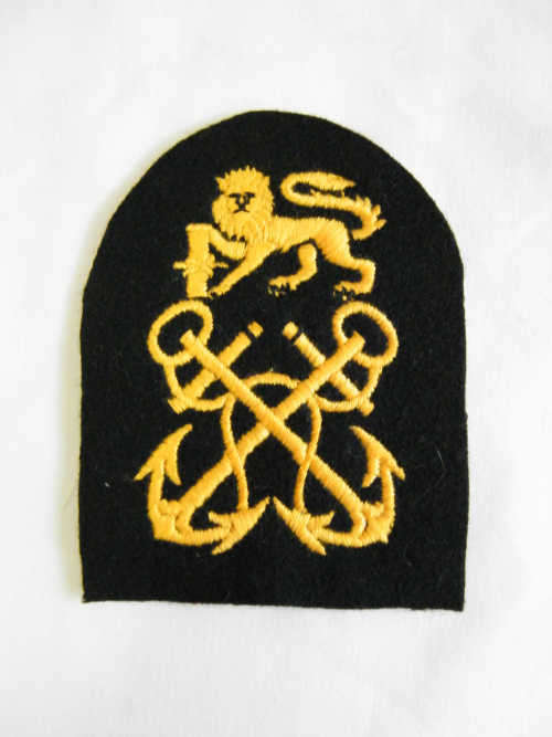 SA Navy Petty Officers cloth badge - as per photo