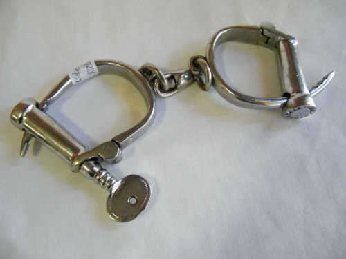Hiatt handcuffs British made - as per photo