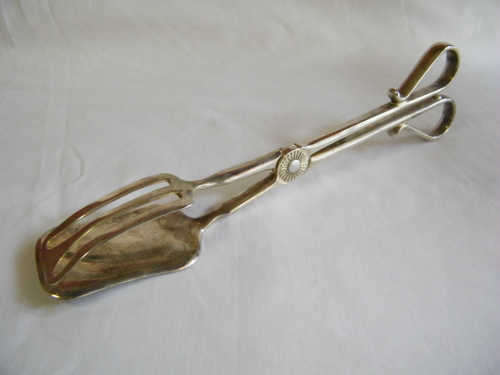 Silver Plated serving spoon/fork - @ CRAZY R1 start