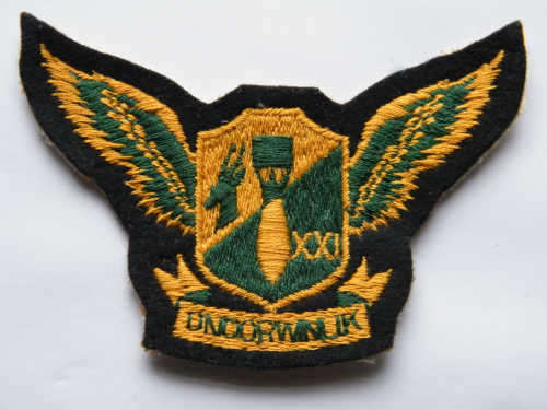 SAAF 21 Squadron (VIP) flight suit patch - as per photo