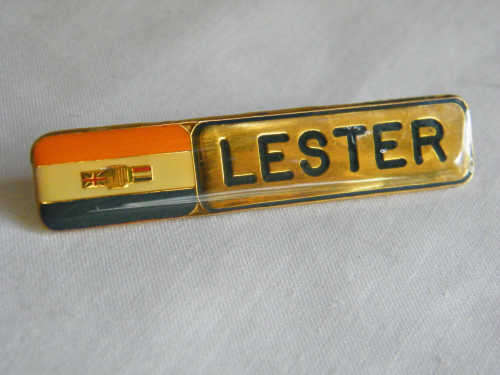 SA Army Name Badge - Lester - as per photo
