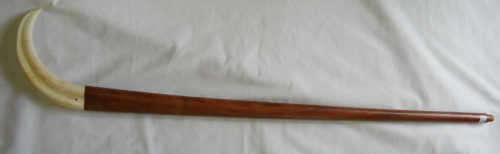Warthog Tusk walking stick - as per photo