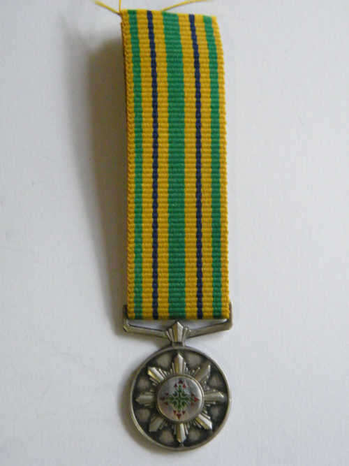 SA Police 20 year Faithful Service Miniature medal - as per photo