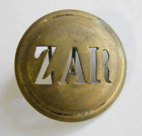 ZAR brass button/badge  - as per photo