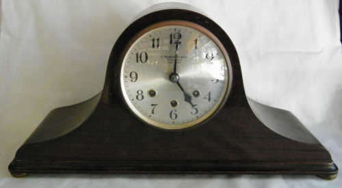 L. Mendelsohn & Co. CAPE TOWN Mantel clock - not running - as per photo