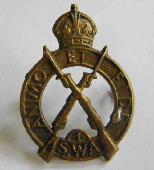 SWA badge - as per photo