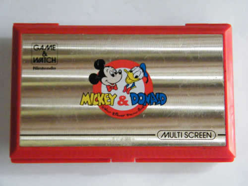 NINTENDO Mickey & Donald Multi Screen - 1982 - Game & Watch ¿ clasp broken - as per photo