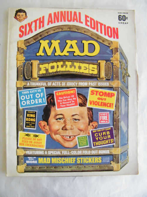 MAD Magazine - Follies 1960's - The Sixth Annual Edition - as per photo