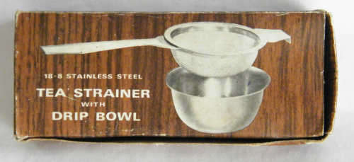 Tea strainer in original box - as per photo