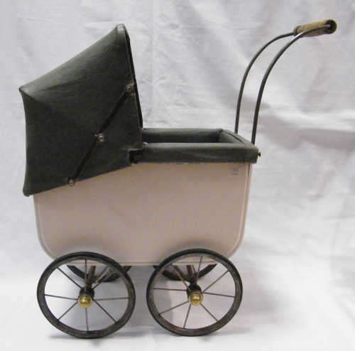 Vintage Doll Baby Pram - 52 x 50cm - as per photo