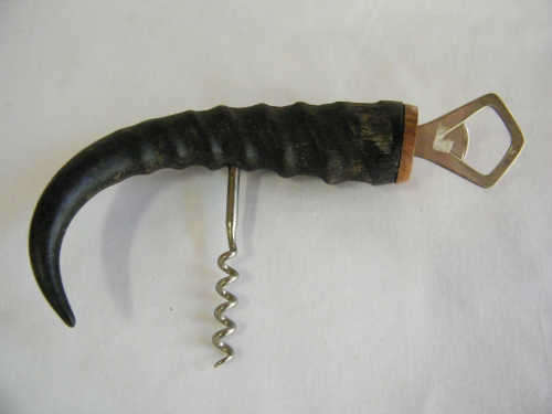 Springbok Horn Bottle opener - as per photo