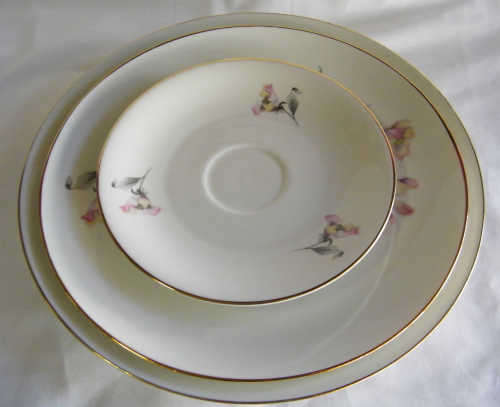 Lot of 3 different German Bavaria Kunst 3836 plates - as per photo