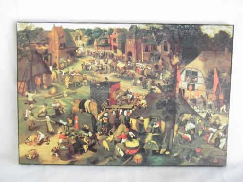 Peter Breuegel print - 35 x 2.5cm - as per photo