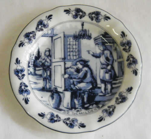 Delft De Schilder No.1434 trinket bowl - as per photo