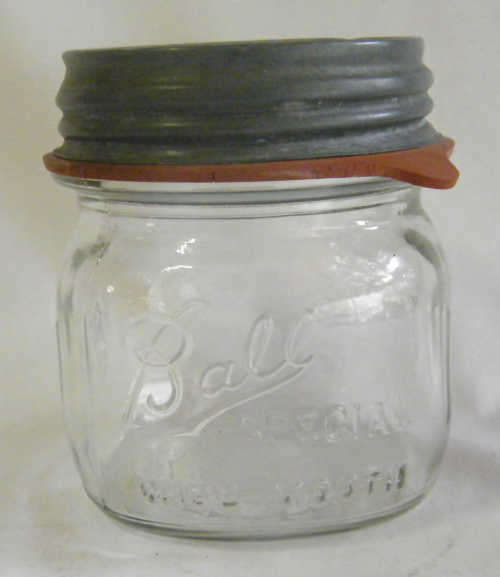 Vintage Ball small glass bottle made in USA - as per photo