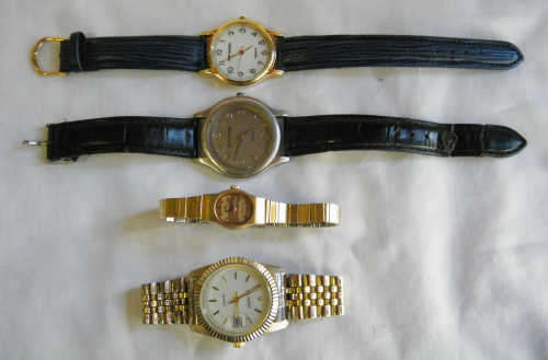 Lot of 4 watches - as per photo