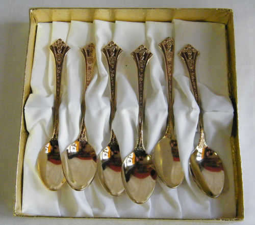 Eetrite  Gold Plated spoons - as per photo