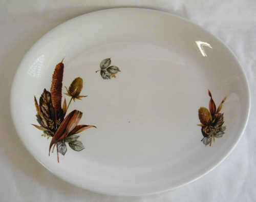 Alfred Meakin Glo-White Ironstone serving platter - 36 x 30cm - as per photo