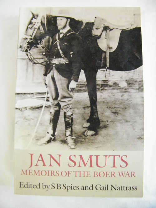 Jan Smuts Memoirs of the Boer war Book - as per photo