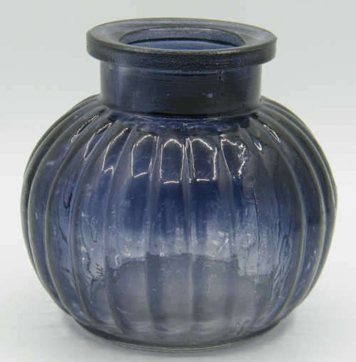 Blue Glass Vase - as per photo