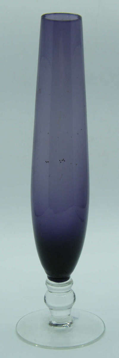 Purple Glass vase - as per photo