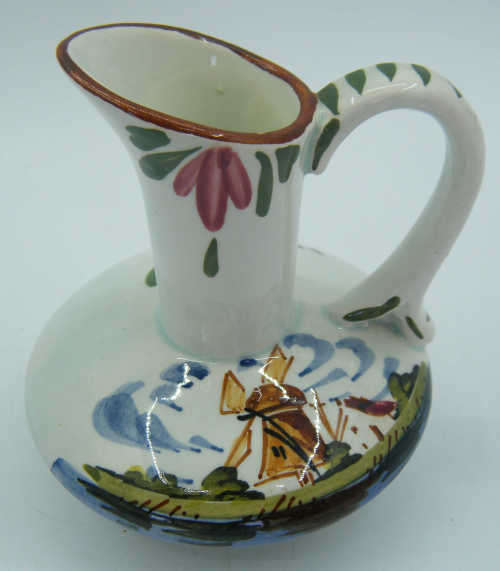 Vintage Hand Painted DELFT vase - 10cm - as per photo