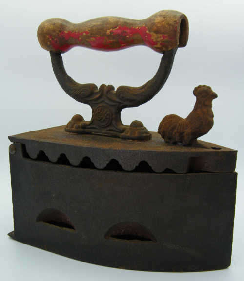 Antique Cast Iron Iron - as per photo