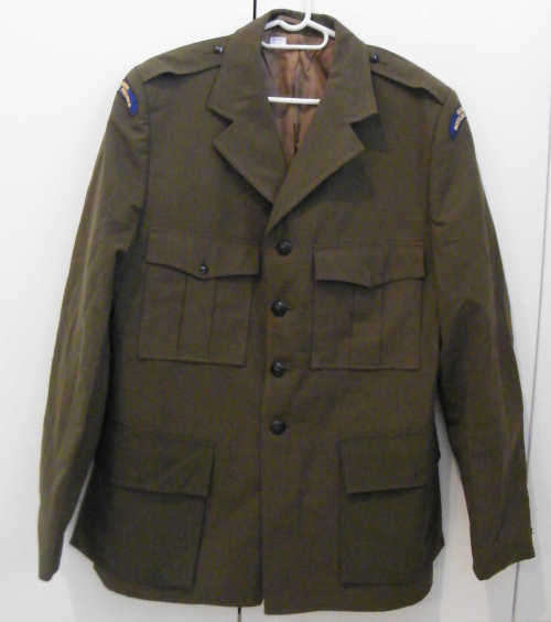 SA Army Step Out Jacket with Regiment Westelike Province Badges - as per photo