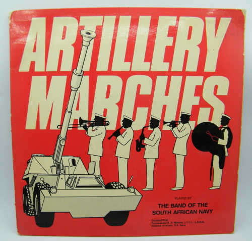 Artillery marches - SA Navy Band Lp - as per photo