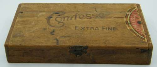 Vintage Comtesse Extra Fine Cigar Box - as per photo
