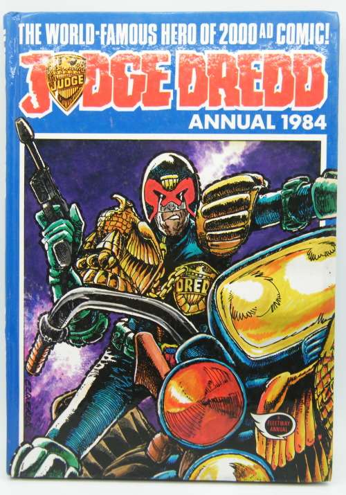 Judge Dredd - 2000 AD Comics - Annual 1984 book - as per photo