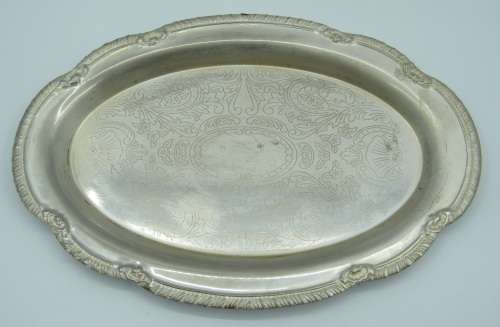 Silver Plated dish - as per photo