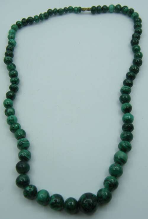 Malachite Necklace - as per photo