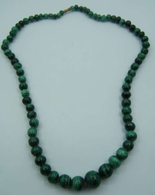 Malachite Necklace - as per photo